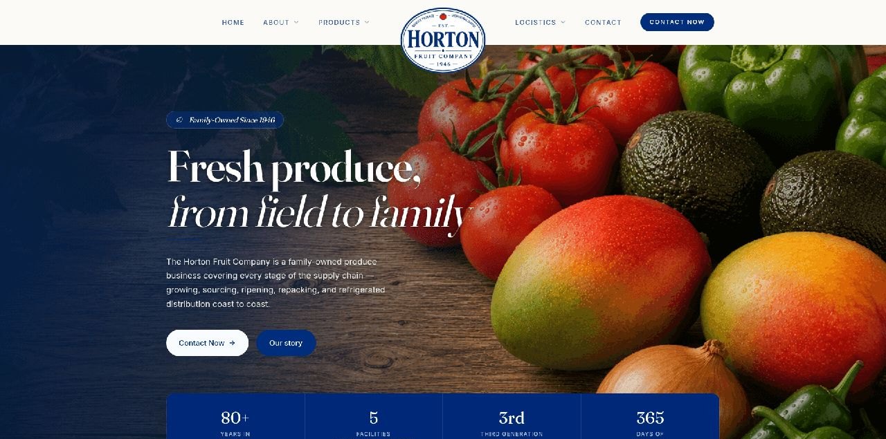 Horton Fruit Co. website