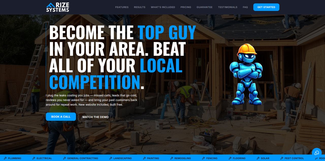 Rize Systems website